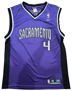Sacramento Kings Chris Webber #4 Jersey NBA Basketball Reebok Size M Medium - Picture 1 of 10