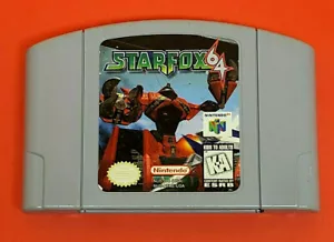 Nintendo 64 N64 Starfox 64 Game Cartridge ONLY 1996 Authentic Cleaned & Tested - Picture 1 of 6