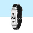Bracelet en acier inoxydable signe du zodiaque bracelets bracelet tissé