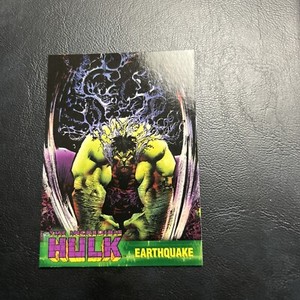 11d The Incredible Hulk Marvel 2003  Topps #40 Earthquake