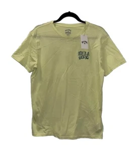 Billabong Boys Youth Yellow Tshirt Green NWT XL /16 - Picture 1 of 7