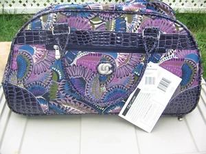 OLEJ CASINI MULTI COLOR 20" TRAVEL, OVERNIGHT WHEELED BRAND NEW WITH TAGS $100. - Picture 1 of 10