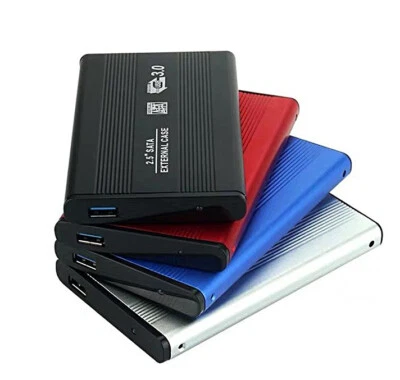 USB3.0 Externe Festplatte-Gehäuse Case 2,5 Zoll Festplattengehäuse SATA HDD SSD - Bild 1 von 4