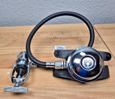 1970 US Divers AquaLung Conshelf XI Dive Regulator 1st 2nd Stage Appears Unused - Image 1 of 4