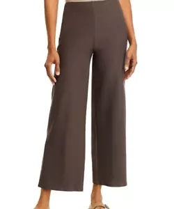 BNWT Eileen Fisher Washable Stretch Crepe Wide-Leg Pant Easy Rye M 178 - Picture 1 of 7