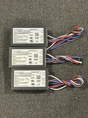 Lot Of 3 Pieces As Shown L.T.F Electronic Transformers DS20W024VMB1UD-0000 - Image 1 of 3