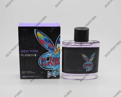 New York by Playboy EDT 3,4 oz (100 ml) spray para hombres Foto 1 de 2