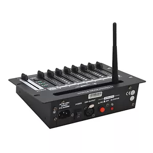 24 channel 2.4G wireless dmx 512 controller battery console for dj stage light - Picture 1 of 15