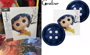 Coraline Original Motion Picture Vinyl Record Soundtrack 2 LP Blue Button Mondo - Picture 1 of 7