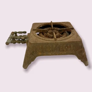 Antique American Meter Co. CAST IRON Economy Gas Furnace No. 2 Stove 1 Burner - Picture 1 of 6
