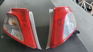 JDM 2012 2014 Toyota Vitz Yaris Hatchback NCP Clear/Red LED Tail lamps Genuine