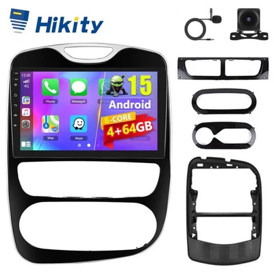 Für Renault Clio 4 Android Autoradio 8-Core 4+64G CarPlay GPS Navi WIFI RDS DSP - Bild 1 von 4