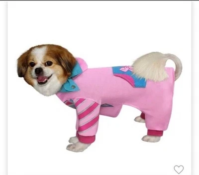 Jo Jo Siwa Dog Outfit Costume Nickelodeon Pop Star Pet Hoodie Halloween Size L - Image 1 of 4
