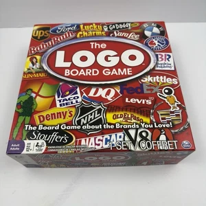 SPIN MASTER Logo Board Game Family Trivia 2 to 6 Players 2011 Complete Edition - Picture 1 of 19