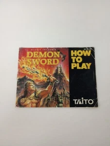 Demon Sword MANUAL ONLY (NES Nintendo Entertainment System) READ DESCRIPTION - Picture 1 of 16