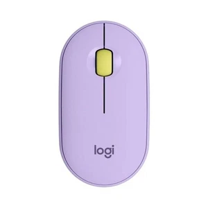 Mouse wireless Bluetooth Logitech PEBBLE M350 1000 DPI ultrasottile viola - Foto 1 di 1