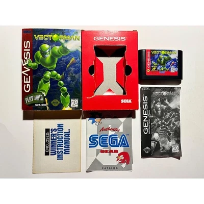 Vectorman (Genesis) Complete CIB Works Authentic🔥 - Image 1 of 4