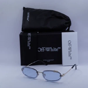 Off-White OERI13M MIAMI 7640 Gold/Light Blue 60-15-145 Sunglasses New Authentic - Picture 1 of 7