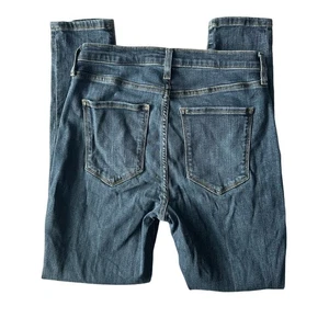 Banana Republic Woman's Dark Wash High Rise Skinny Jeans Size 28 - Picture 1 of 4