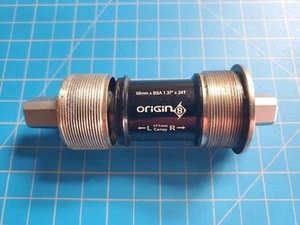 Origin8 TorqLite Square Taper JIS Sealed Bearings BSA 68x111mm Bottom Bracket - Picture 1 of 2