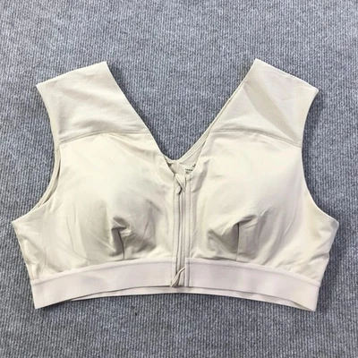 Tommie Copper Shoulder Support Sports Bra Womens 3XL Beige Copper Znergy Gym Top - Image 1 of 4