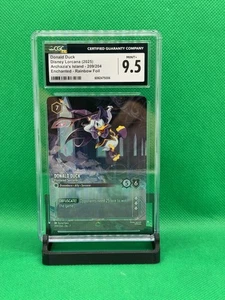 Disney Lorcana Donald Duck Flustered Sorcerer CGC 9.5 - Picture 1 of 1