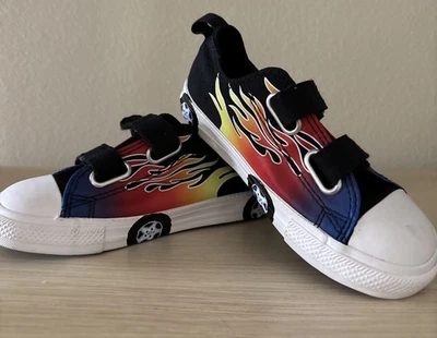 Converse Chuck Taylor All Star Easy On Cars Canvas Sneaker Infant Toddler Sz10 - Image 1 of 4