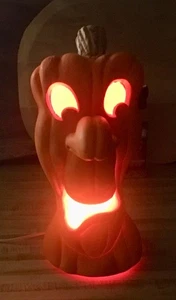 1995 Vintage CASPER STRETCH Zucca Halloween Luce LED Jack Lanterna Schiuma Soffiaggio Stampo - Foto 1 di 6