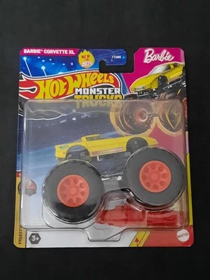 2025 Hot Wheels Monster Trucks Barbie Corvette XL - Image 1 of 4