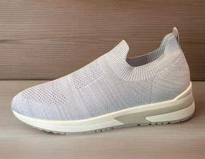 Urban Sport By J/SLIDES Golic Lt Grey Knit Sneakers Slip On NIB Women’s Sz 10M - Picture 1 of 9