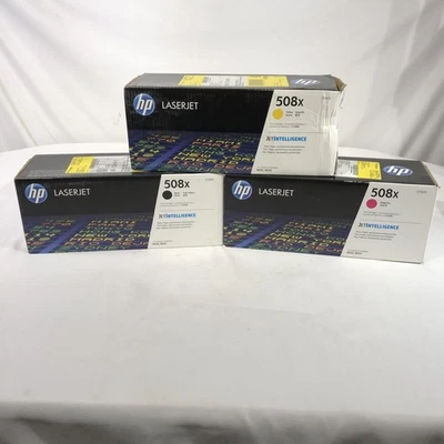 HP 508X Black High-yield Toner Cartridge for HP Printers | CF360X~ NEW - Image 1 of 4
