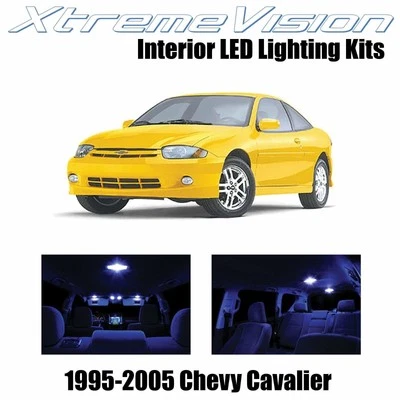 XtremeVision Interior LED for Chevy Cavalier 1995-2005 (6 PCS) Blue - Image 1 of 4