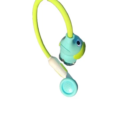 Cabezal de ducha de baño para bebé Yookidoo bomba de agua trompa de elefante enjuagador juguete Foto 1 de 4