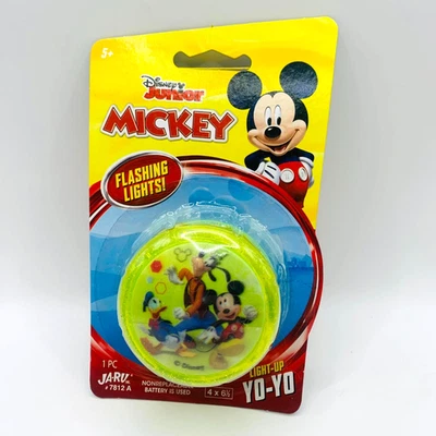 Mickey Mouse Iluminado Yo-yo Casa Club Goofy Pato Donald Disney Junior Niños Ja-Ru Foto 1 de 3