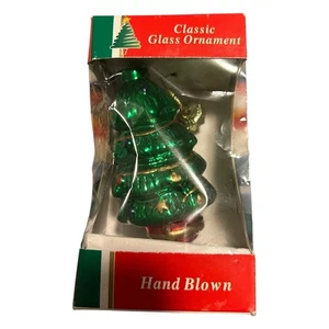 Christmas House Collectible Traditional Glass Ornament “Christmas Tree” - Picture 1 of 7