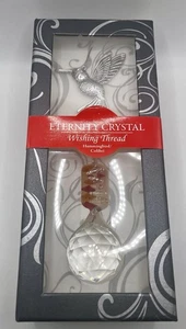 Hummingbird Wishing Thread Eternity Crystal Hanging Window Decor - Picture 1 of 10