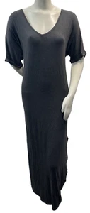 White Mark Maxi Dress Womens Plus size 2X Gray Short Sleeve Stretch Vneck New - Picture 1 of 8