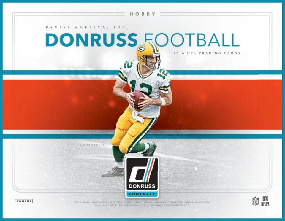 2016 Donruss Football - Pick A Player - Cards 1-150 - Image 1 of 1