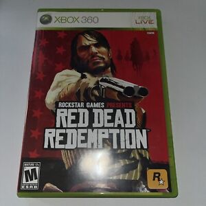 Red Dead Redemption (Microsoft Xbox 360, 2010) WITHOUT MAP TESTED & WORKS