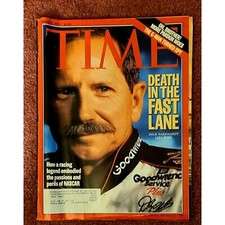 Time Magazine March 5, 2001 Death in the Fast Lane Dale Earnhardt Nascar