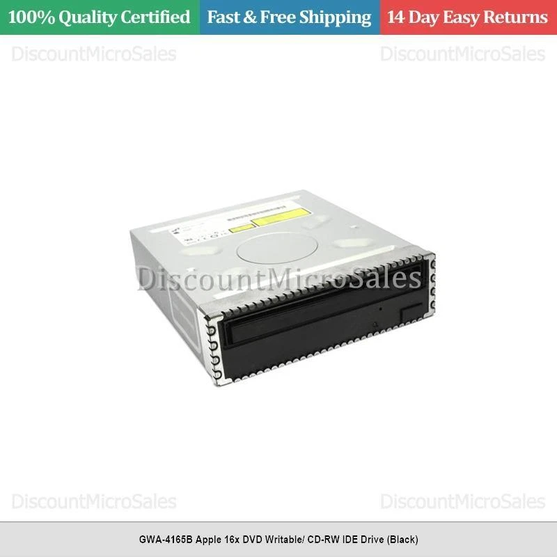 GWA-4165B Apple 16x DVD Writable/ CD-RW IDE Drive (Black) - Image 1 of 1