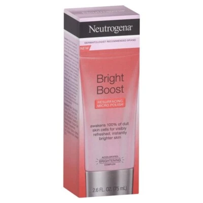 3 X NEUTROGENA BRIGHT BOOST RESURFACING MICRO POLISH 75ML - Image 1 of 2