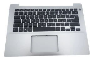 NEW Genuine Dell Inspiron 14 5481 5482 Palmrest With FRENCH Keyboard G9JDM Y4Y69 - Zdjęcie 1 z 6