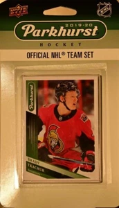 Ottawa Senators 2019 2020 Upper Deck PARKHURST Factory Team Set Tkachuk Anderson - Picture 1 of 1