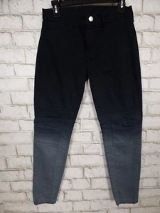 $169 J Brand Blue Cast Ombre Pleated Knee Skinny Pants 25 NEW J724 - Picture 1 of 12