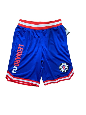NBA Mens Los Angeles Clippers Basketball Shorts Kawhi Leonard Size M VSM6637s Cover