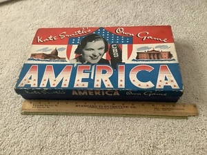 Original circa 1940s Kate Smith's own game AMERICA - patriotic - Picture 1 of 9