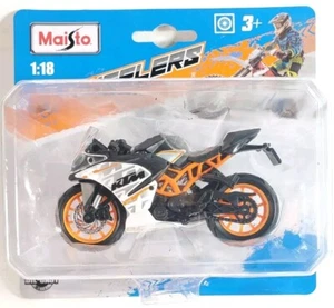 Maisto 2 Wheelers KTM RC 390 SPORT BIKE 1:18 Orange/Black/White Motorcycle - Picture 1 of 3