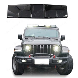 for Jeep Wrangler JL 2018-2025 Glossy Black Lamp Gloss Black Roof Light fits - Picture 1 of 9