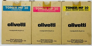 Olivetti B0432 B0433 B0434 Original Toner Yellow/Magenta/Cyan D-Color MF20 - Picture 1 of 1